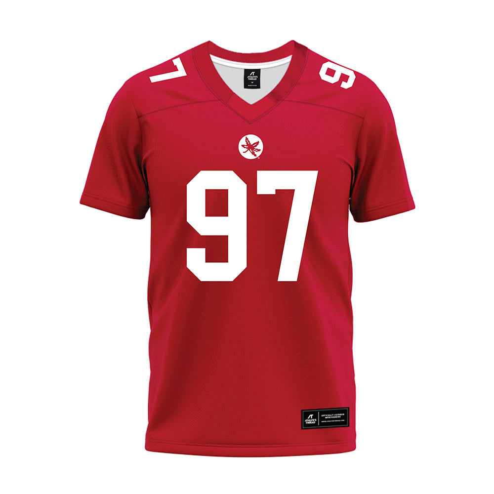 Ohio State - NCAA Football : Kenyatta Jackson Jr - Premium Football Jersey