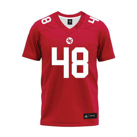 Ohio State - NCAA Football : Jackson Gula - Premium Football Jersey-0