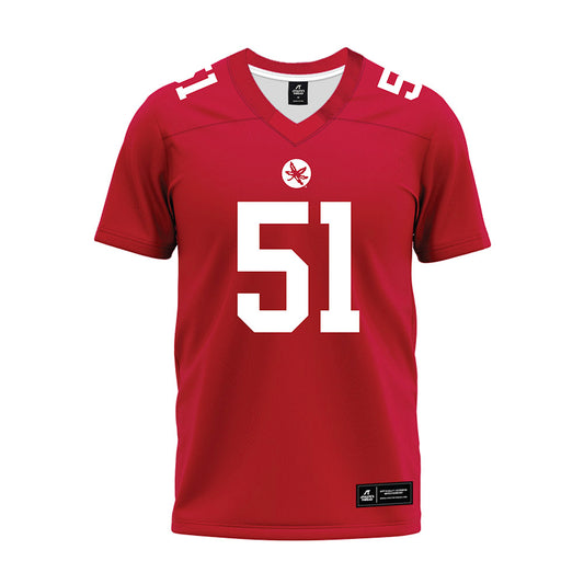 Ohio State - NCAA Football : Luke Montgomery - Premium Football Jersey