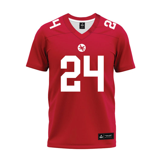 Ohio State - NCAA Football : Ja'Kobi Jackson - Premium Football Jersey-0