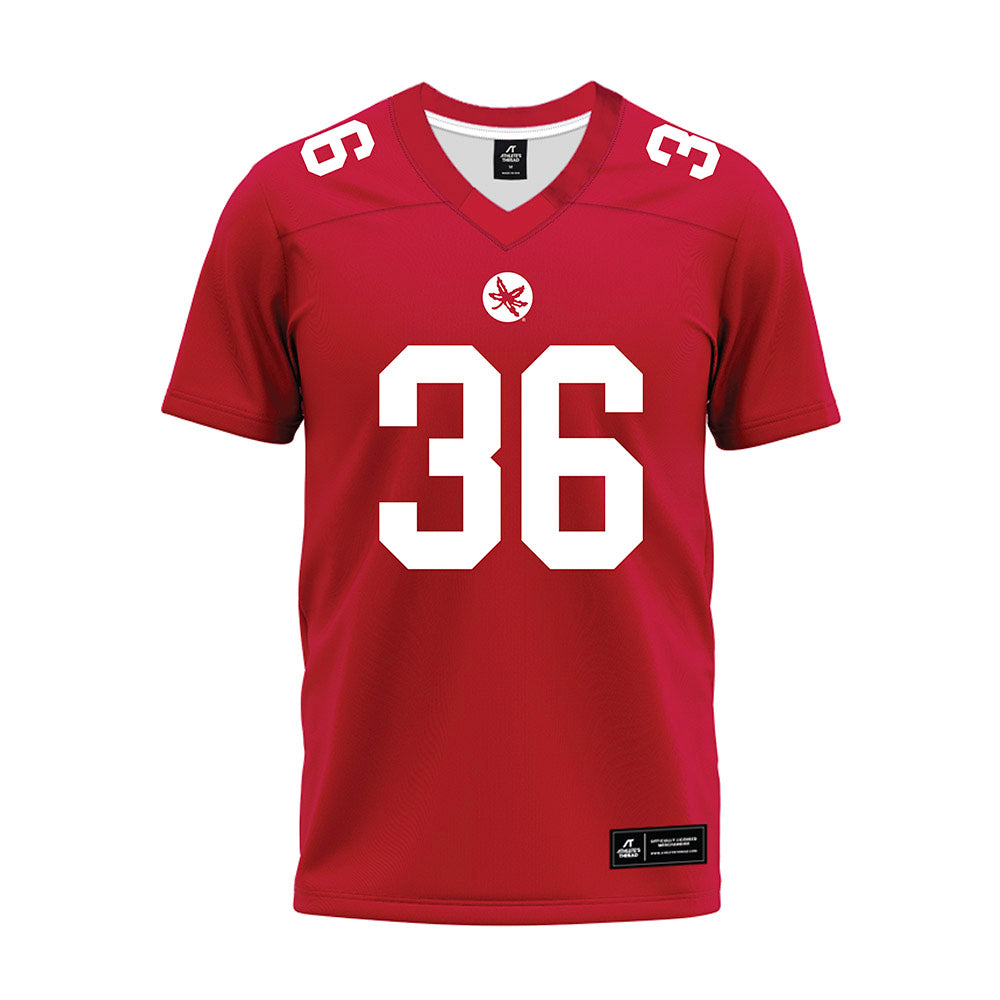 Ohio State - NCAA Football : CJ Sanna - Premium Football Jersey-0