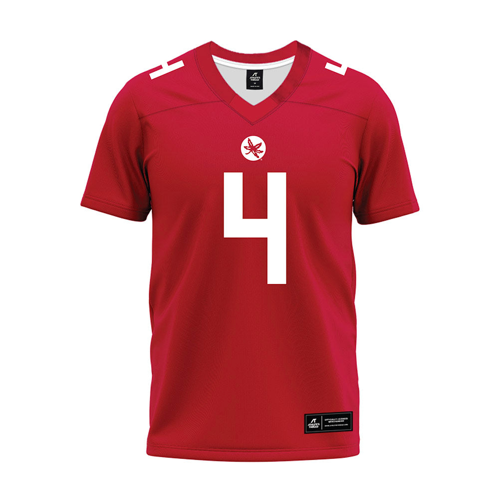 Ohio State - NCAA Football : Jeremiah Smith - Premium Football Jersey
