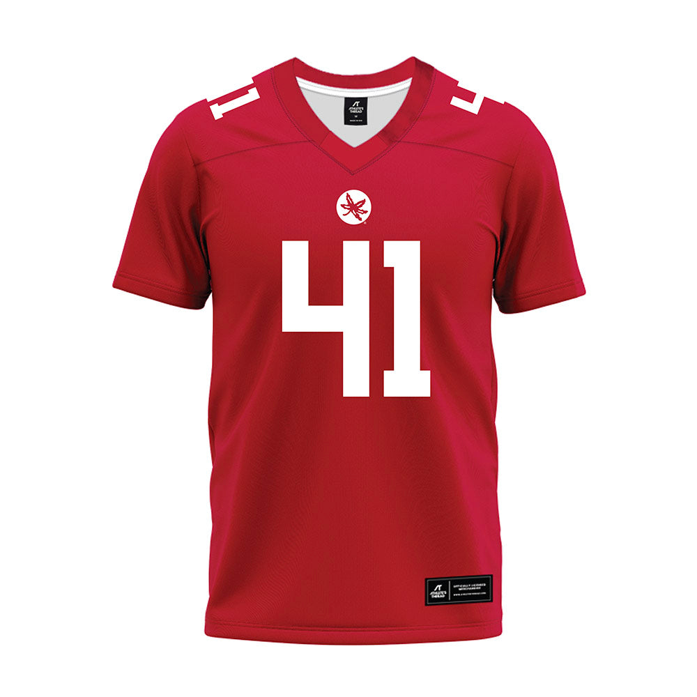 Ohio State - NCAA Football : Braxton Rembert - Premium Football Jersey-0