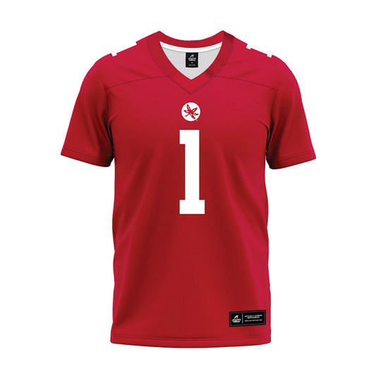 Ohio State - NCAA Football : Earl Little Jr - Premium Football Jersey-0