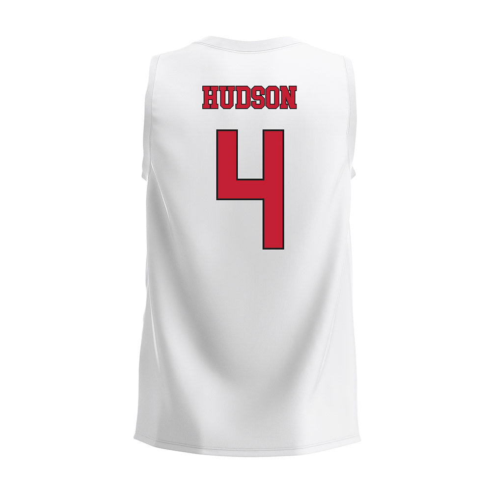Ohio State - NCAA Men's Volleyball : Drew Hudson - White Volleyball Jersey