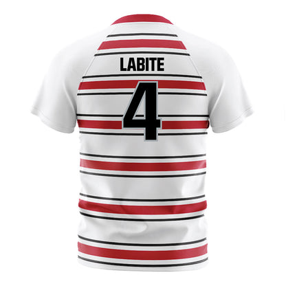 Ohio State - NCAA Men's Soccer : Victor Labite - Pin Stripe Soccer Jersey-1