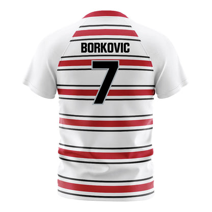 Ohio State - NCAA Men's Soccer : Marko Borkovic - Pin Stripe Soccer Jersey