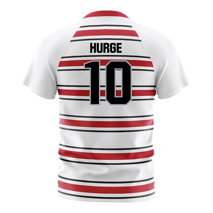Ohio State - NCAA Men's Soccer : Aaron Hurge - Pin Stripe Soccer Jersey-1