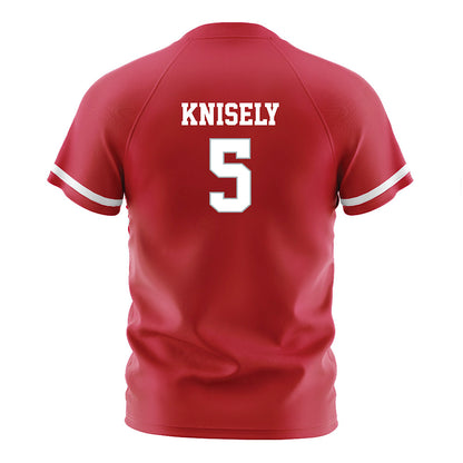 Ohio State - NCAA Women's Soccer : Alexis Knisely - Red Soccer Jersey-1