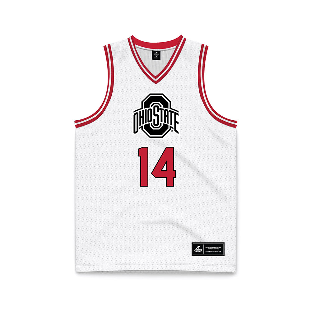 Ohio State - NCAA Men's Basketball : LJ Smith - Basketball Jersey-0