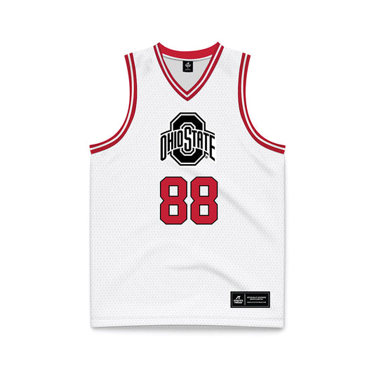 Ohio State - NCAA Men's Basketball : Vuk Lazarey - Basketball Jersey-0