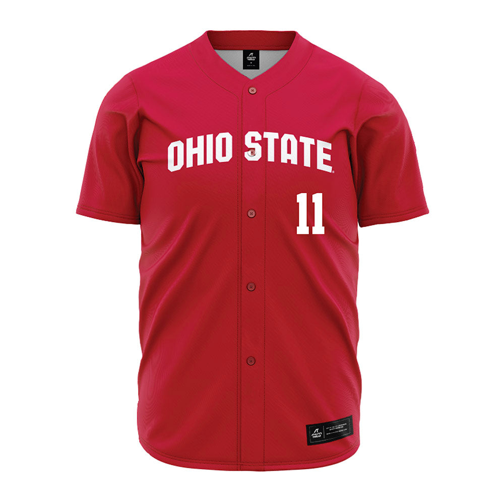 Ohio State - NCAA Baseball : Miles Vandenheuvel - Jersey-0