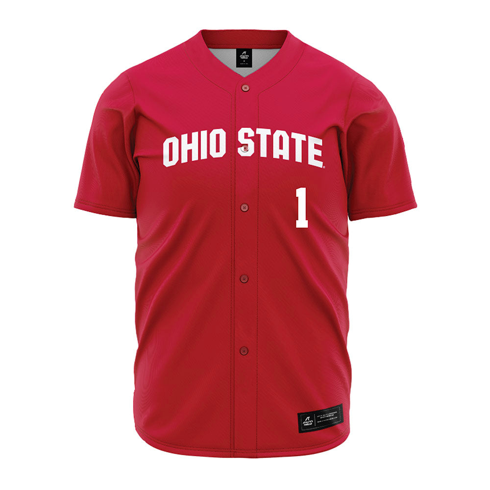 Ohio State - NCAA Baseball : Lee Ellis - Jersey-0