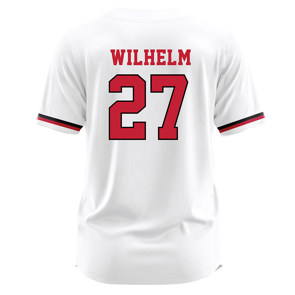 Ohio State - NCAA Softball : Abigail Wilhelm - White Jersey-1