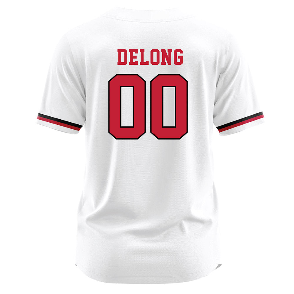 Ohio State - NCAA Softball : Addie DeLong - White Jersey-1