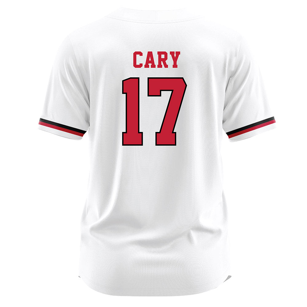 Ohio State - NCAA Softball : Grace Cary - White Jersey-1