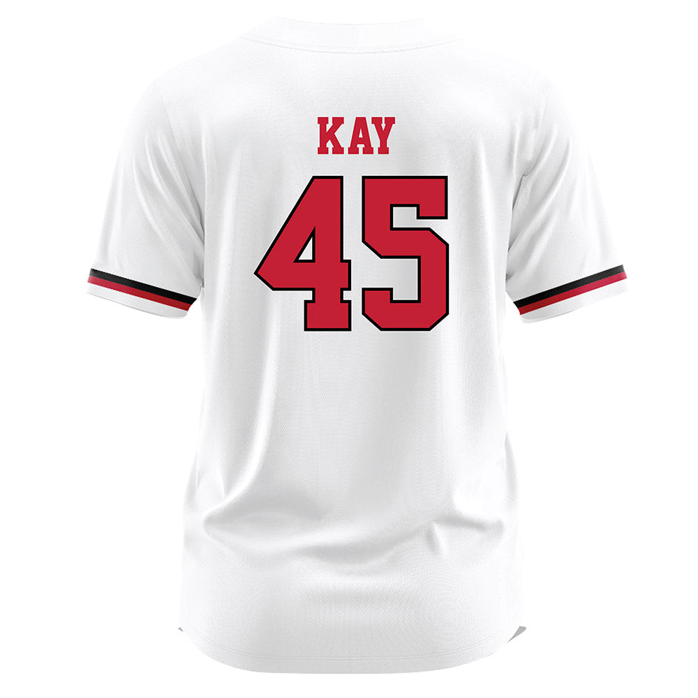 Ohio State - NCAA Softball : Kennedy Kay - White Jersey