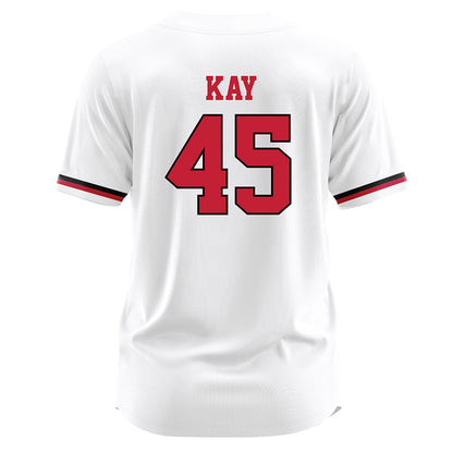 Ohio State - NCAA Softball : Kennedy Kay - White Jersey