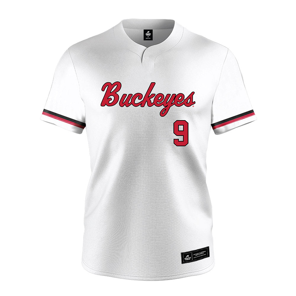 Ohio State - NCAA Softball : Hayden Downer - White Jersey-0