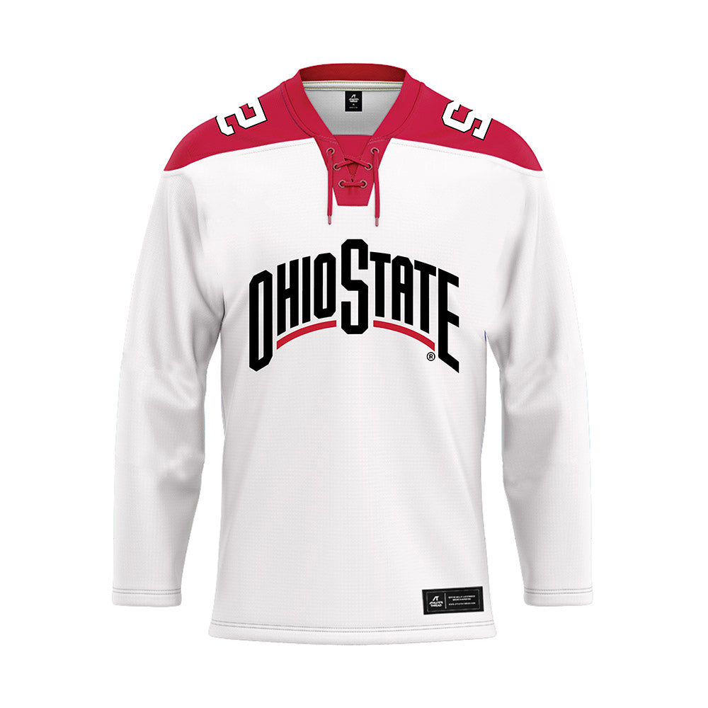 Ohio State - NCAA Men's Ice Hockey : Sam Deckhut - Hockey Jersey