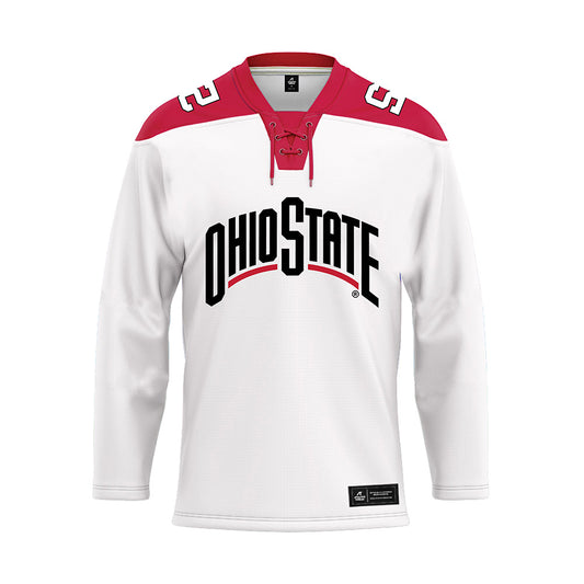 Ohio State - NCAA Men's Ice Hockey : Sam Deckhut - Hockey Jersey