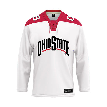 Ohio State - NCAA Men's Ice Hockey : Kristoffer Eberly - Hockey Jersey