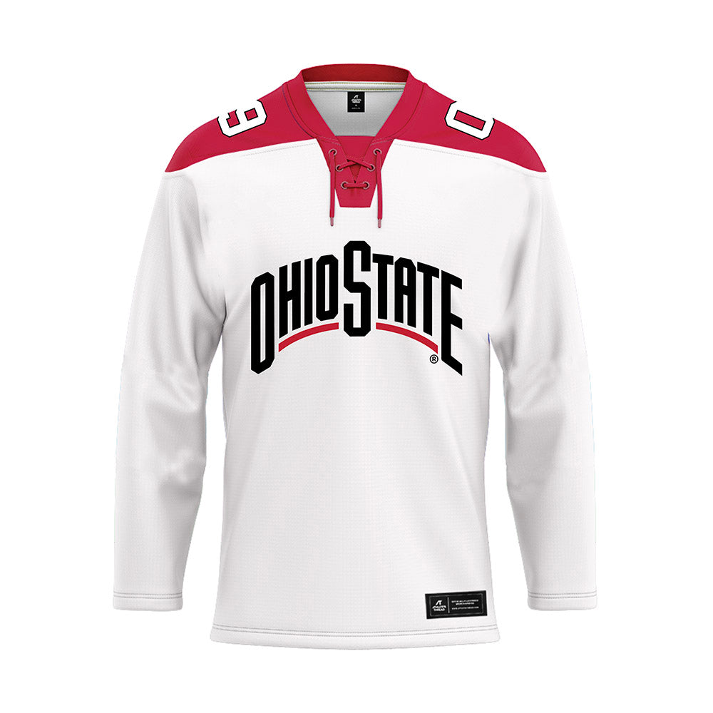 Ohio State - NCAA Men's Ice Hockey : Kristoffer Eberly - Hockey Jersey