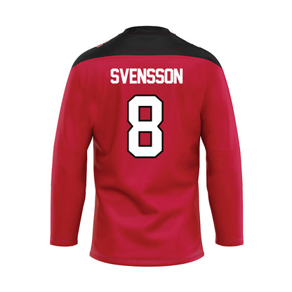 Ohio State - NCAA Women's Ice Hockey : Hilda Svensson - Hockey Jersey-1