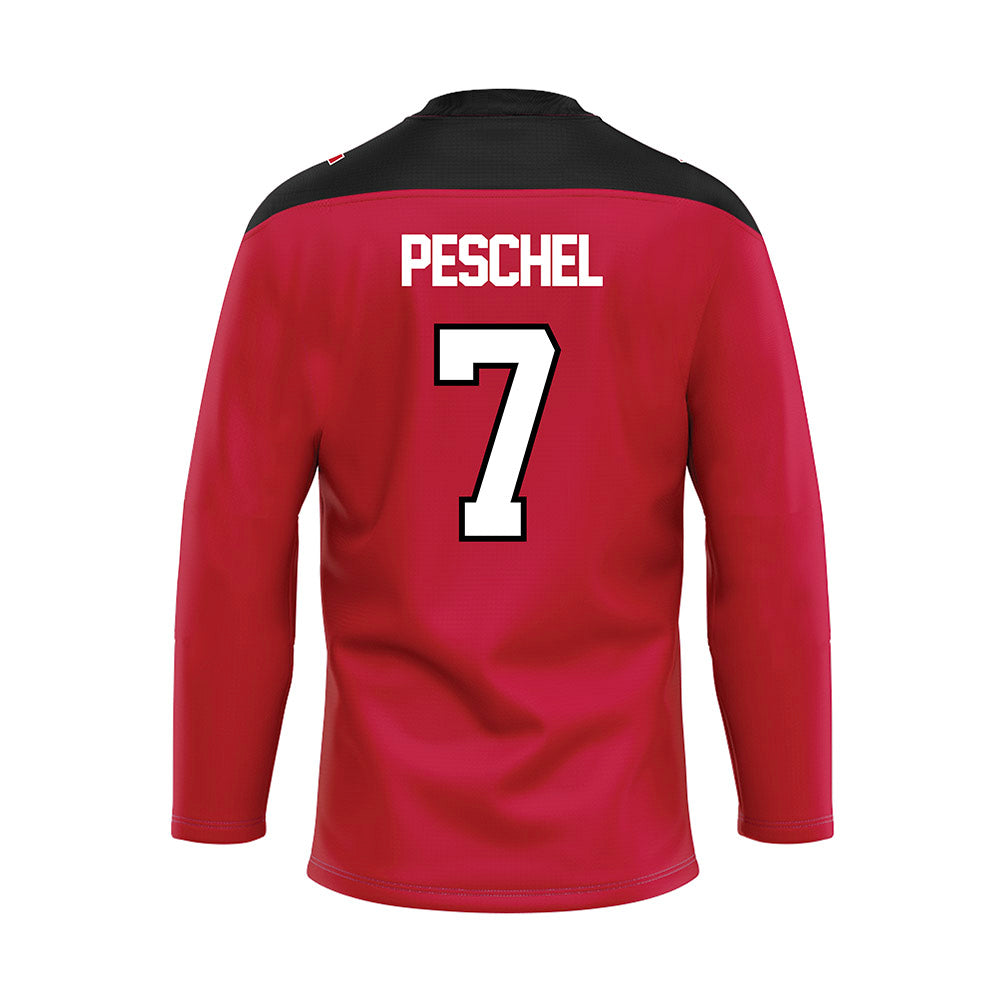Ohio State - NCAA Women's Ice Hockey : Emma Peschel - Hockey Jersey