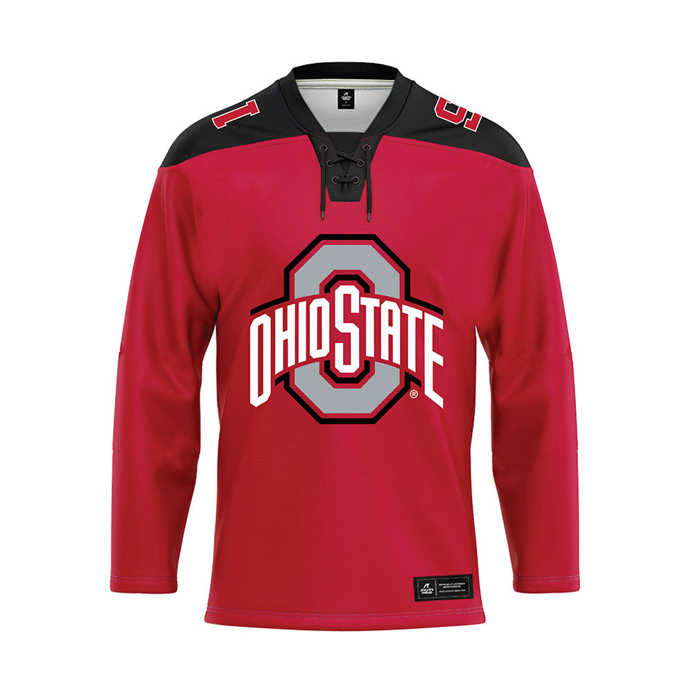 Ohio State - NCAA Women's Ice Hockey : Macy Rasmussen - Hockey Jersey-0