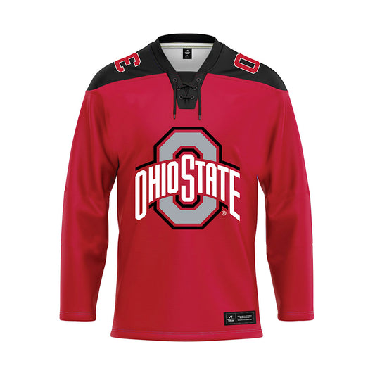 Ohio State - NCAA Women's Ice Hockey : Taylor Kressin - Hockey Jersey-0