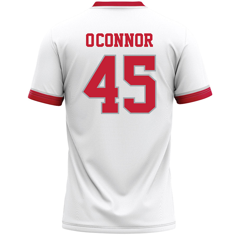 Ohio State - NCAA Men's Lacrosse : Corey O'Connor - White Lacrosse Jersey -1