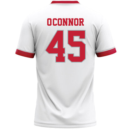 Ohio State - NCAA Men's Lacrosse : Corey O'Connor - White Lacrosse Jersey -1