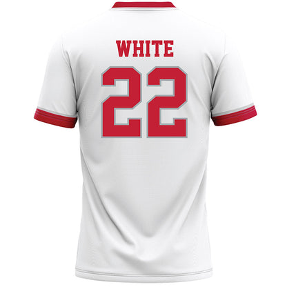 Ohio State - NCAA Men's Lacrosse : Liam White - White Lacrosse Jersey