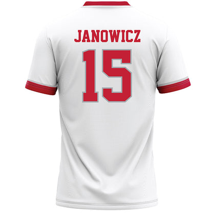 Ohio State - NCAA Men's Lacrosse : Tommy Janowicz - Lacrosse Jersey -1