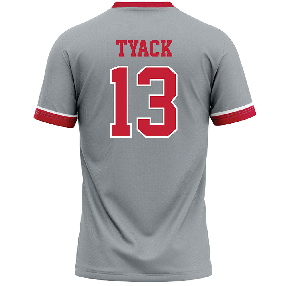 Ohio State - NCAA Women's Lacrosse : Kate Tyack - Grey Lacrosse Jersey