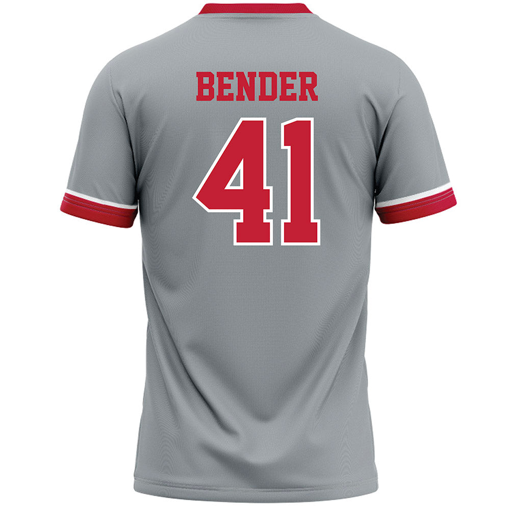 Ohio State - NCAA Women's Lacrosse : Sammie Bender - Grey Lacrosse Jersey -1