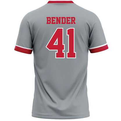 Ohio State - NCAA Women's Lacrosse : Sammie Bender - Grey Lacrosse Jersey -1