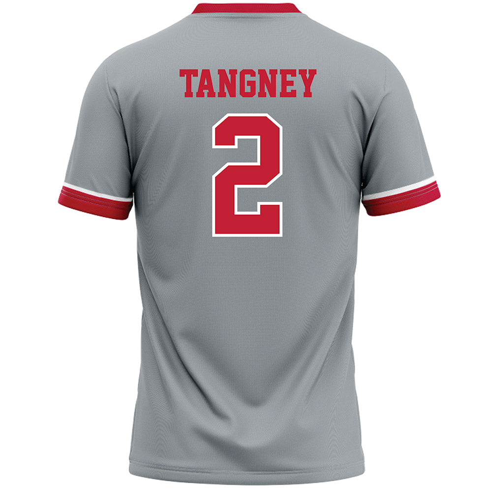 Ohio State - NCAA Women's Lacrosse : Lydia Tangney - Grey Lacrosse Jersey -1