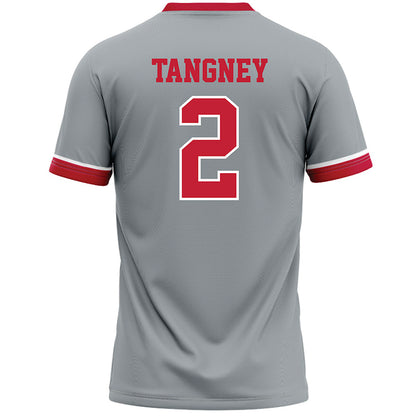 Ohio State - NCAA Women's Lacrosse : Lydia Tangney - Grey Lacrosse Jersey -1