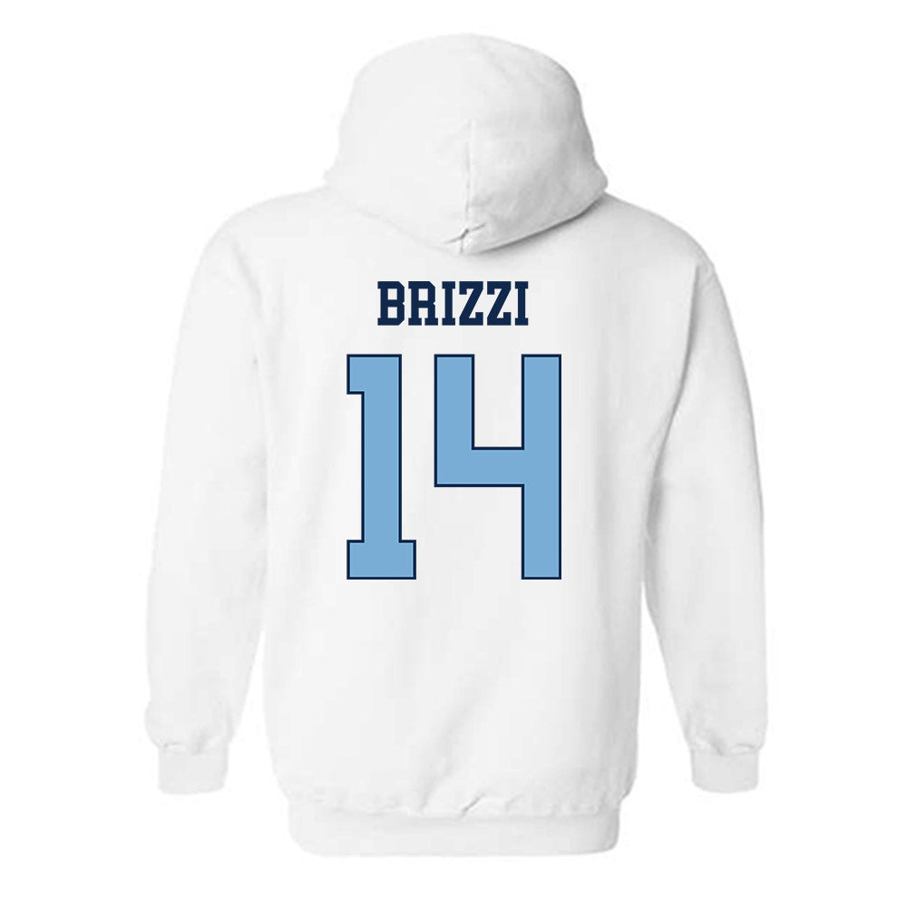 UNC - NCAA Men's Basketball : Angelo Brizzi - Classic Shersey Hooded Sweatshirt-1