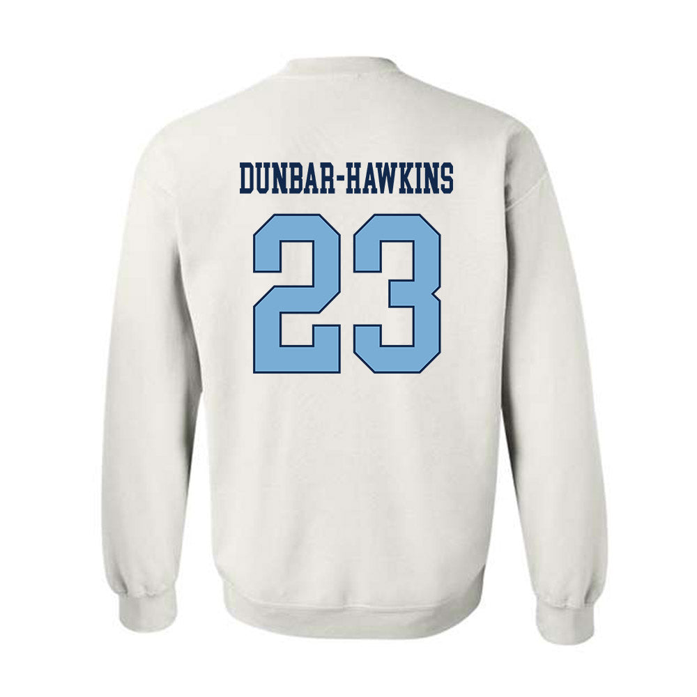 UNC - NCAA Football : Khristian Dunbar-Hawkins - Classic Shersey Crewneck Sweatshirt-1