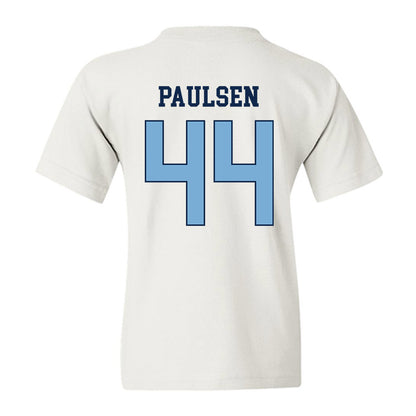 UNC - NCAA Baseball : Erik Paulsen - Classic Shersey Youth T-Shirt-1
