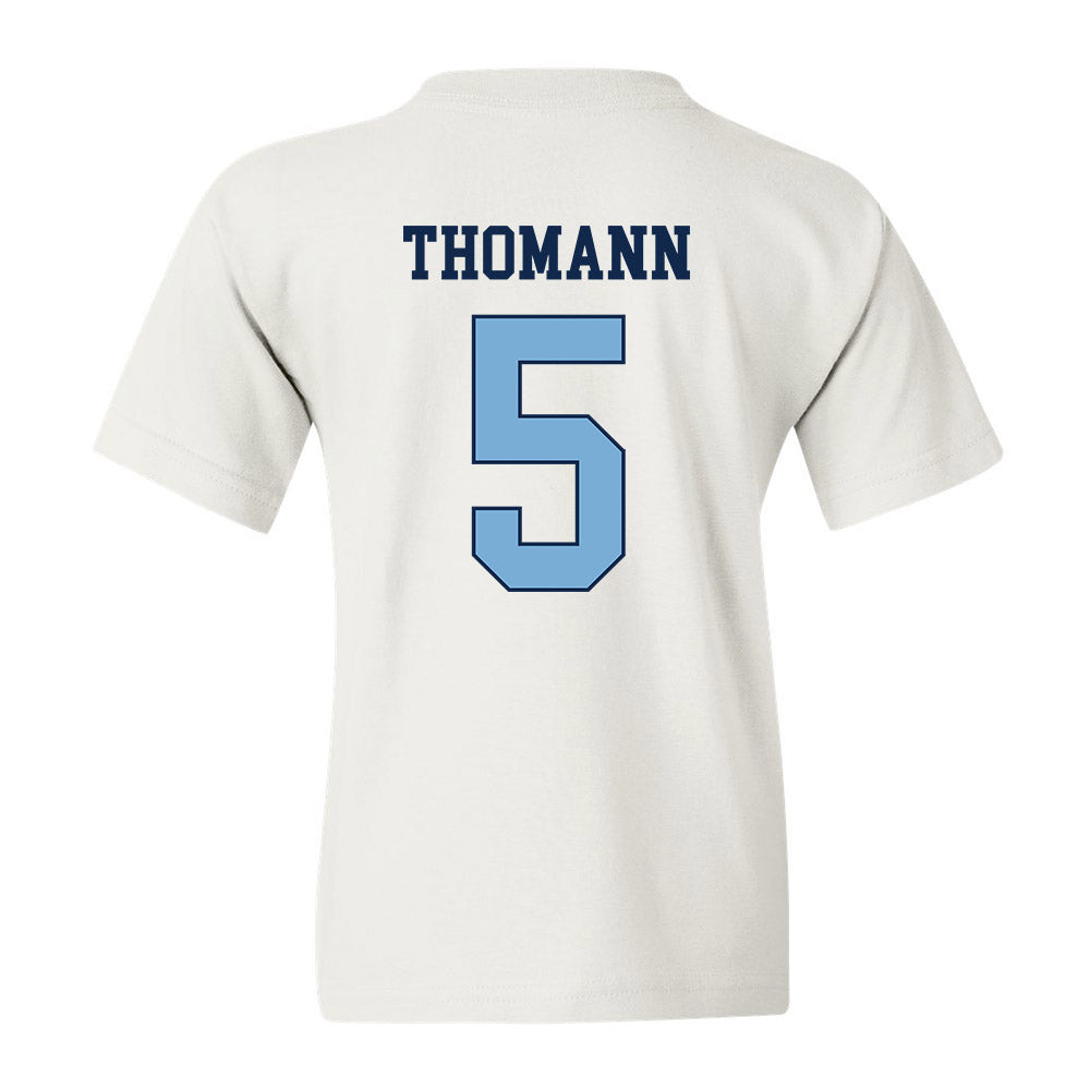UNC - NCAA Men's Lacrosse : Peter Thomann - Classic Shersey Youth T-Shirt