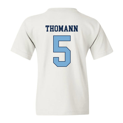 UNC - NCAA Men's Lacrosse : Peter Thomann - Classic Shersey Youth T-Shirt