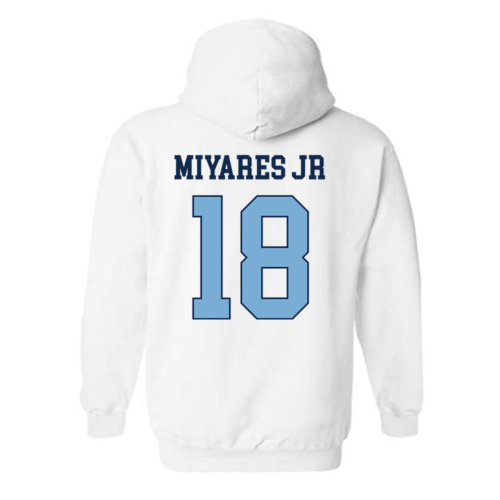UNC - NCAA Football : Andres Miyares Jr - Classic Shersey Hooded Sweatshirt-1