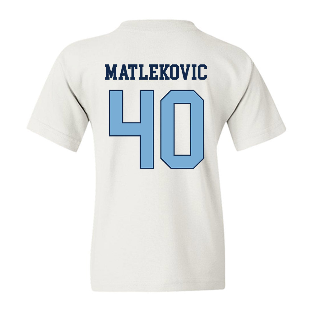 UNC - NCAA Men's Basketball : Ivan Matlekovic - Classic Shersey Youth T-Shirt-1