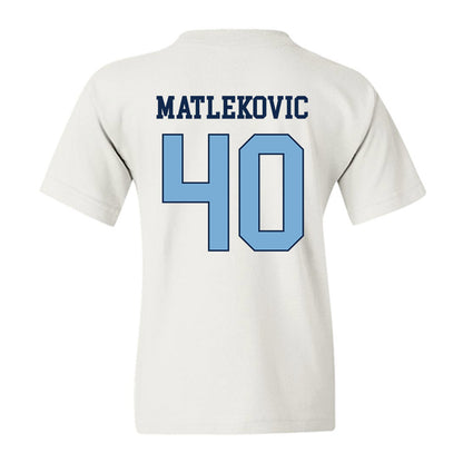 UNC - NCAA Men's Basketball : Ivan Matlekovic - Classic Shersey Youth T-Shirt-1