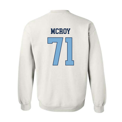 UNC - NCAA Football : Jacqawn McRoy - Classic Shersey Crewneck Sweatshirt-1