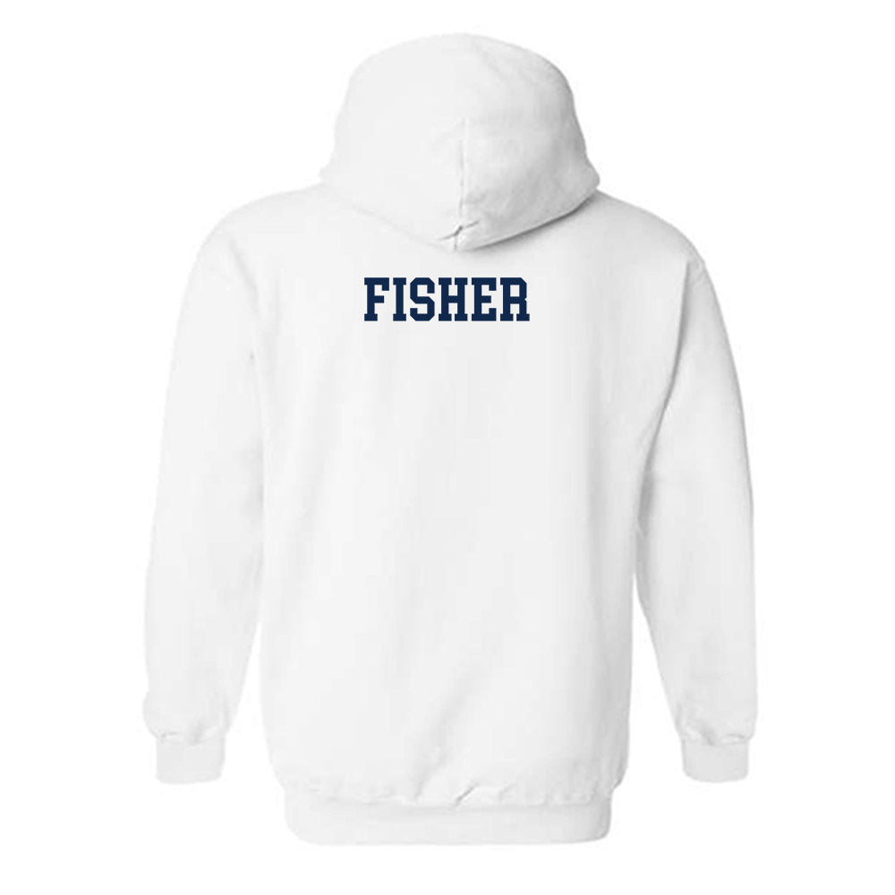 UNC - NCAA Women's Gymnastics : Jillian Fisher - Classic Shersey Hooded Sweatshirt-1